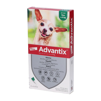ADVANTIX SPOT ON FINO 4 KG