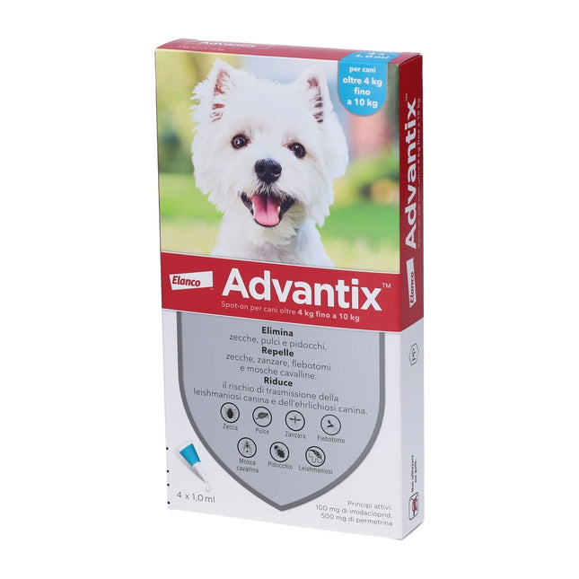 ADVANTIX SPOT ON 4-10 KG