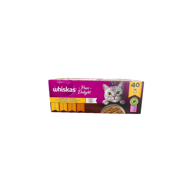 WHISKAS Pure Delight 40 lattine