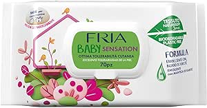 Fria baby sensation wipes x 72