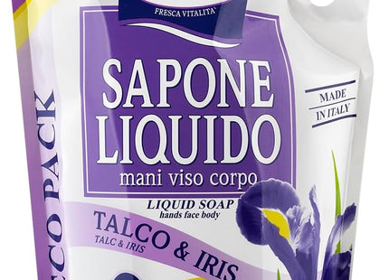 Mil Mil Sapone Liquido, Fragranza Talco & Iris, Ricarica Universale Maxirisparmio - Smart Space Shop