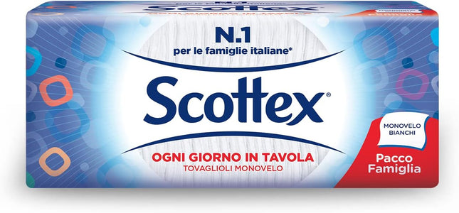 Scottex Single-ply Napkins Family Size x 200 