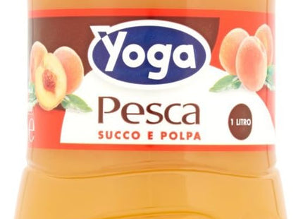 Yoga Peach Juice with Pulp, 1L