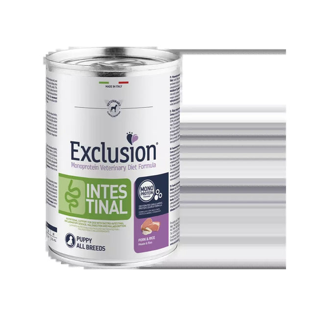 EXCLUSION DIET PUPPY Intestinal 200 GR Maiale e riso