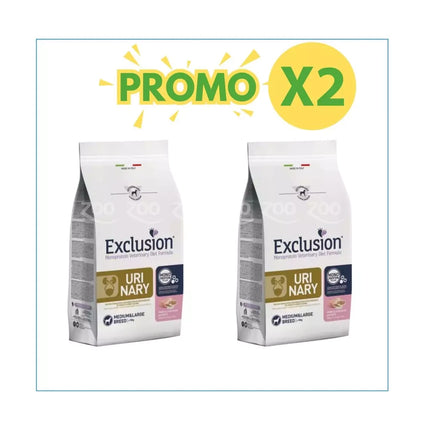 EXCLUSION DIET Urinary Adult  2 KG Maiale, sorgo e riso