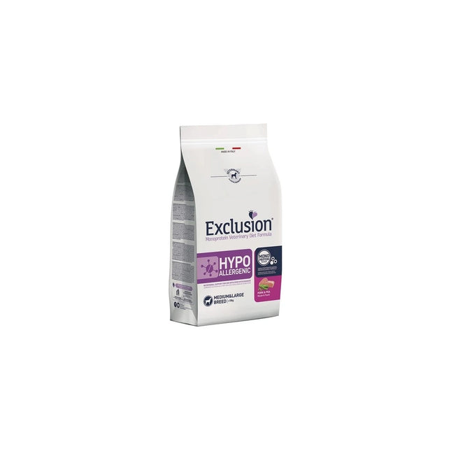 EXCLUSION DIET Hypro Adult Small Bred 2 KG Maiale e piselli
