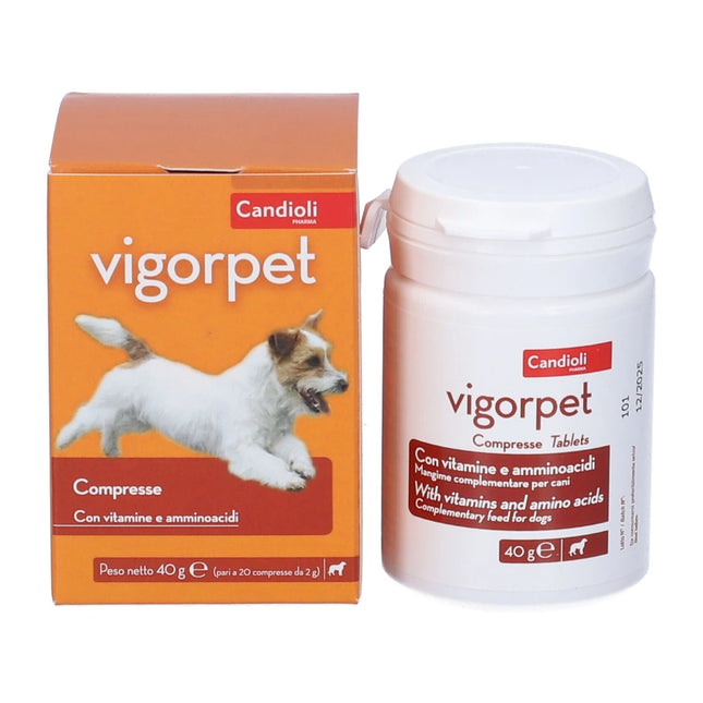 CANDIOLI VIGORPET CANI 20 Cpr