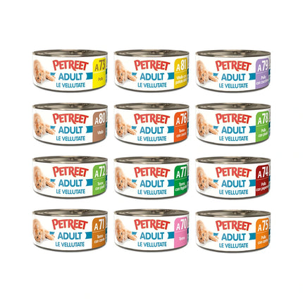 PETREET Adult "Le vellutate" 6x70 GR Pollo