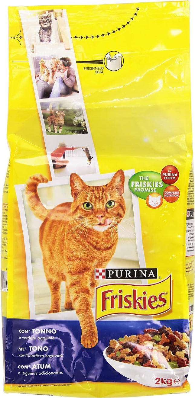 Friskies Cibo per Gatto al gusto di Tonno e Verdure 2 Kg - Smart Space Shop