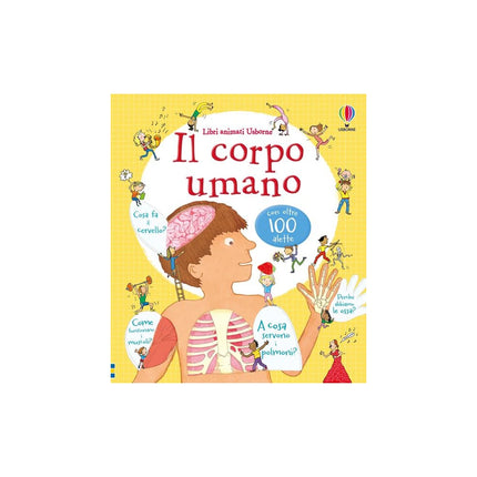 Copertina libro IL CORPO UMANO. EDIZ. ILLUSTRATA