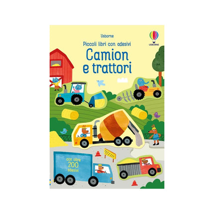 Copertina libro CAMION E TRATTORI. EDIZ. A COLORI