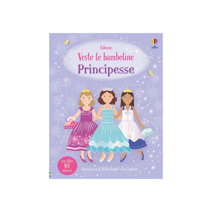 Copertina libro PRINCIPESSE. CON ADESIVI. EDIZ. A COLORI