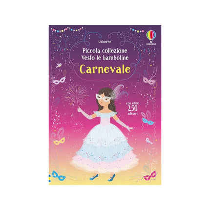 Copertina libro CARNEVALE. CON ADESIVI. EDIZ. A COLORI