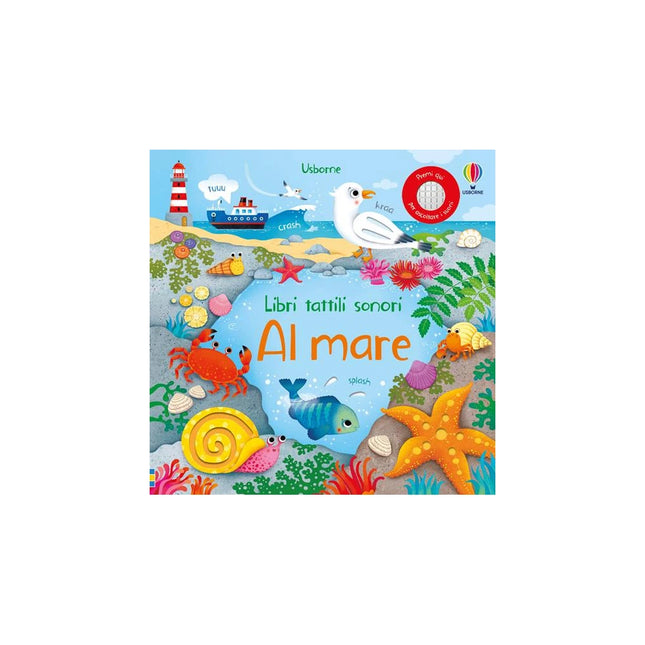 Copertina libro AL MARE. EDIZ. A COLORI