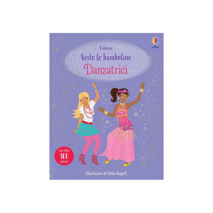 Copertina libro DANZATRICI. CON ADESIVI. EDIZ. A COLORI