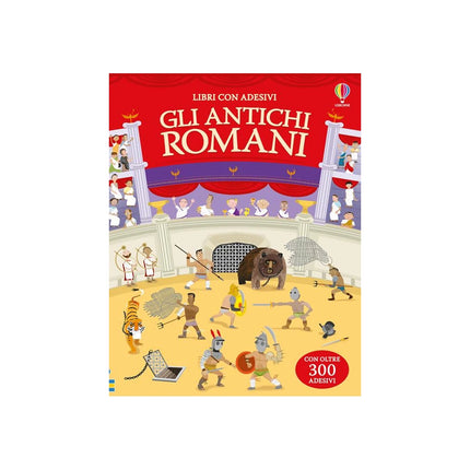 Copertina libro GLI ANTICHI ROMANI. EDIZ. ILLUSTRATA