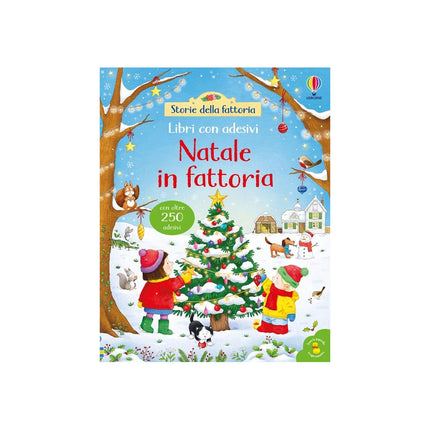 Copertina libro NATALE IN FATTORIA. CON ADESIVI. EDIZ. I