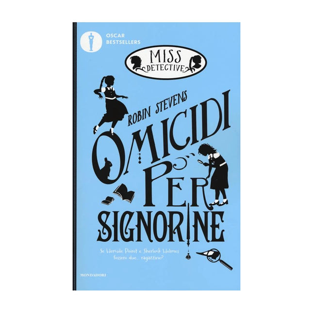 Copertina libro OMICIDI PER SIGNORINE. MISS DETECTIVE