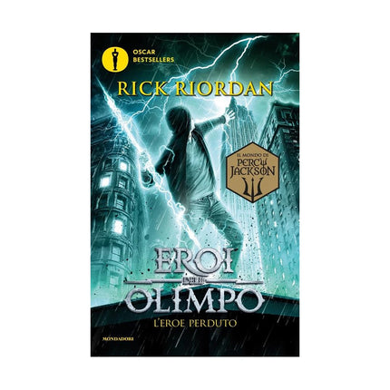 Copertina libro L'EROE PERDUTO. EROI DELL'OLIMPO. VOL. 1