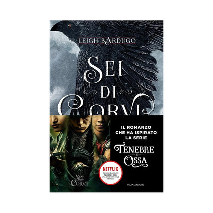 Copertina libro SEI DI CORVI. GRISHAVERSE