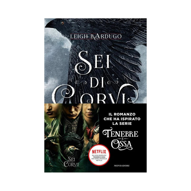 Copertina libro SEI DI CORVI. GRISHAVERSE