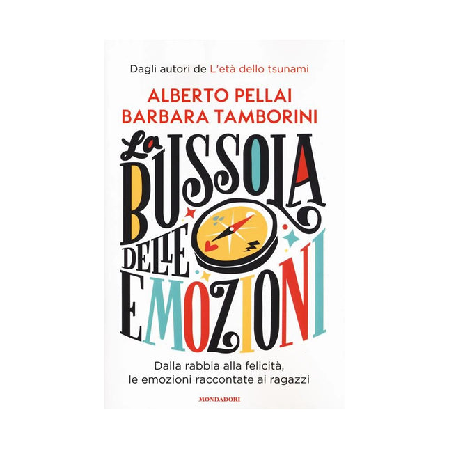 Copertina libro LA BUSSOLA DELLE EMOZIONI. DALLA RABBIA