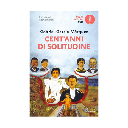 Copertina libro CENT'ANNI DI SOLITUDINE