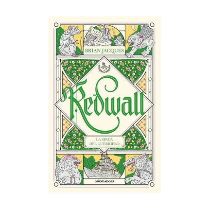 Copertina libro LA SPADA DEL GUERRIERO. REDWALL