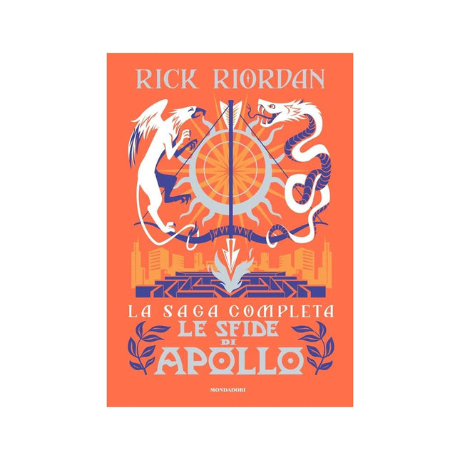 Copertina libro LE SFIDE DI APOLLO. LA SAGA COMPLETA