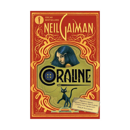 Copertina libro CORALINE