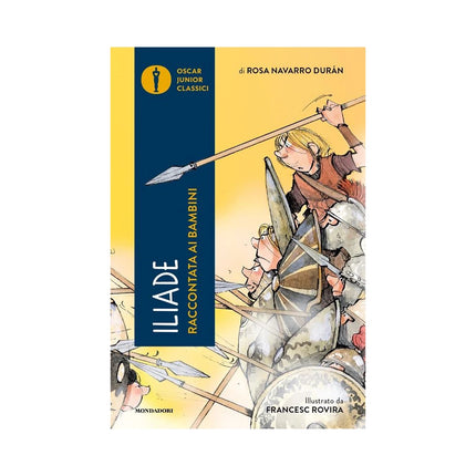 Copertina libro L'ILIADE RACCONTATA AI BAMBINI