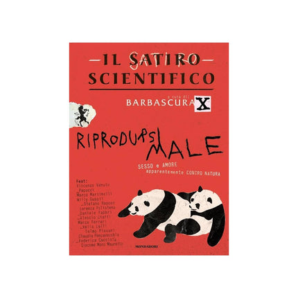 Copertina libro IL SATIRO SCIENTIFICO. RIPRODURSI MALE.