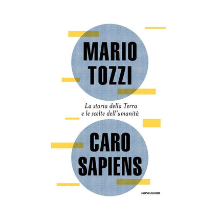 Copertina libro CARO SAPIENS. LA STORIA DELLA TERRA E LE
