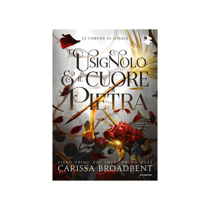 Copertina libro L'USIGNOLO E IL CUORE DI PIETRA. SHADOWB