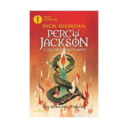 Copertina libro LO SCONTRO FINALE. PERCY JACKSON E GLI D