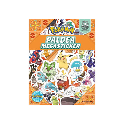Copertina libro POKÉMON. PALDEA MEGASTICKER. EDIZ. ILLUS