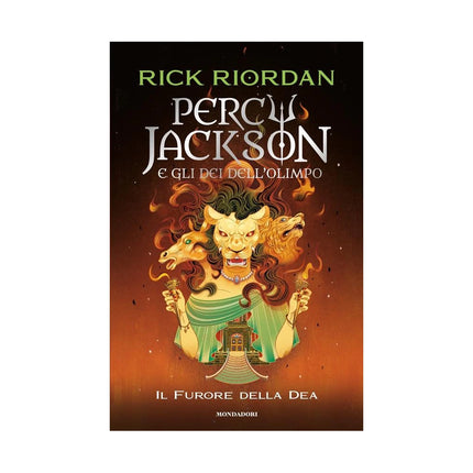 Copertina libro IL FURORE DELLA DEA. PERCY JACKSON E GLI