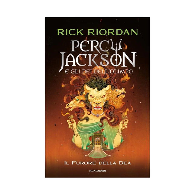 Copertina libro IL FURORE DELLA DEA. PERCY JACKSON E GLI
