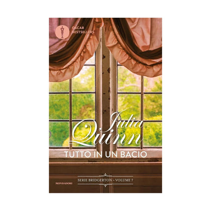 Copertina libro TUTTO IN UN BACIO. SERIE BRIDGERTON. VOL