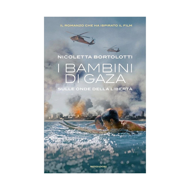 Copertina libro I BAMBINI DI GAZA. SULLE ONDE DELLA LIBE