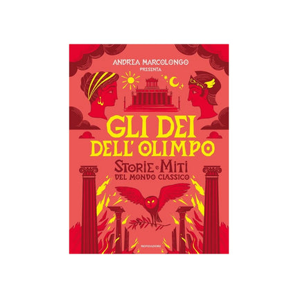Copertina libro GLI DEI DELL'OLIMPO. STORIE E MITI DEL M