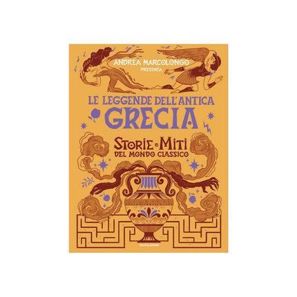 Copertina libro LE LEGGENDE DELL'ANTICA GRECIA. STORIE E