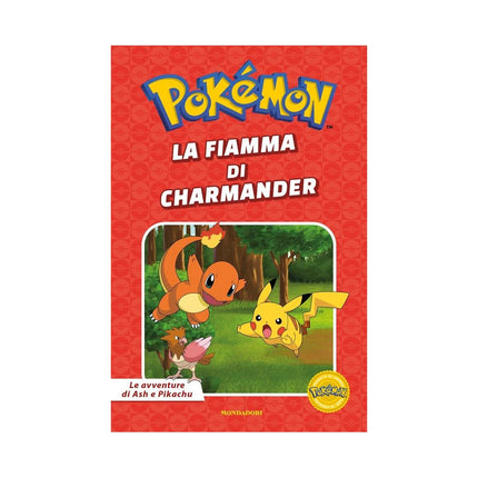 Copertina libro LA FIAMMA DI CHARMANDER. POKÉMON. LE AVV
