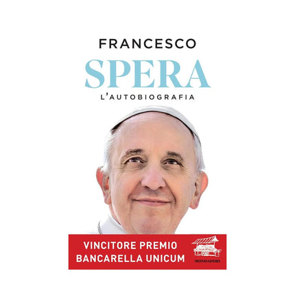Copertina libro SPERA. L'AUTOBIOGRAFIA