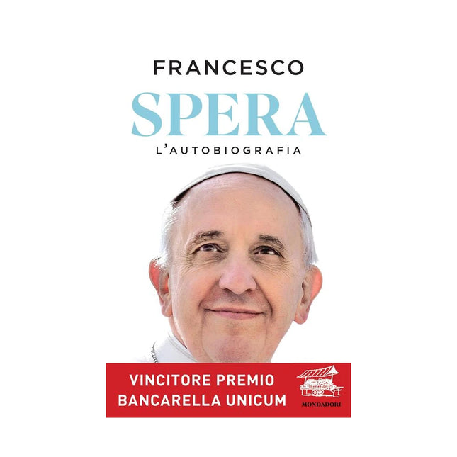 Copertina libro SPERA. L'AUTOBIOGRAFIA
