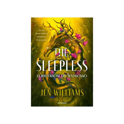 Copertina libro THE SLEEPLESS. LA MALEDIZIONE DEI SENZAS