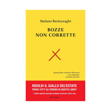 Copertina libro BOZZE NON CORRETTE
