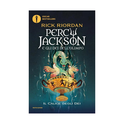 Copertina libro IL CALICE DEGLI DEI. PERCY JACKSON E GLI