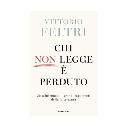 Copertina libro CHI NON LEGGE È PERDUTO. COSA INSEGNANO