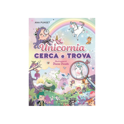 Copertina libro UNICORNIA. CERCA E TROVA